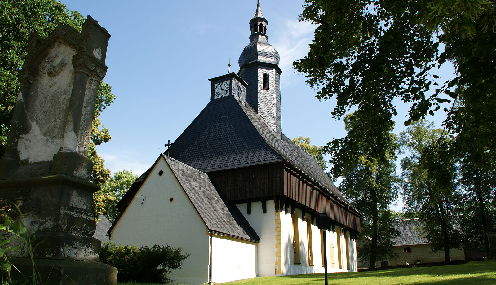 Wehrkirche in Mittelsaida